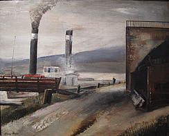  Donaudampfer, 1929, Öl auf Leinwand, 60x72,5 cm, WV 78, Leopold Museum, Wien