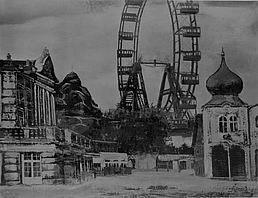 Das Riesenrad (Wiener Prater), um 1930, Öl auf Leinwand, 73 x 93,5 cm, WV 137, Wien Museum 