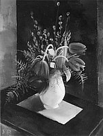 Rote Tulpen, 1927, Öl , WV 28