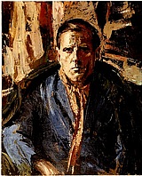 Ludwig Neuhauser, 1963, Öl auf Leinwand, 73 x 60 cm, WV 646
