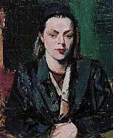 Ninon (IV), 1946, Öl auf Leinwand, 73x60 cm, WV 435