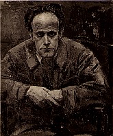 Dr. Joseph Mühlmann, Kunsthistoriker, 1938 oder früher, Öl, WV 349