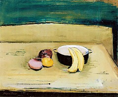 Stilleben mit Banane, 1930, 60 x 73 cm, Öl auf Leinwand, WV 101
