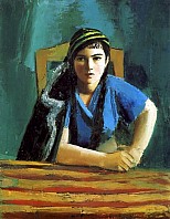 Mädchen mit Mütze (Erni Powalatz), 1932, Öl auf Leinwand, 92x73 cm, WV 203, Kulturamt der Stadt Graz