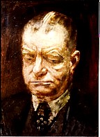 Ernst August Freiherr v. Mandelsloh, ca. 1930, Öl auf Holz, 41,5x31,5 cm, WV 144, Leihgabe an das Innviertler Volkskundehaus der Stadt Ried i.I., O.Ö. 