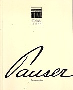 Ausstellungskatalog Sergius Pauser, Retrospektive, FRAUENBAD, Baden bei Wien, 1986 Niederösterreich-Gesellschaft für Kunst und Kultur. Ausstellungskatalog Sergius Pauser, Retrospektive, FRAUENBAD, Baden bei Wien, 1986 Niederösterreich-Gesellschaft für Kunst und Kultur.